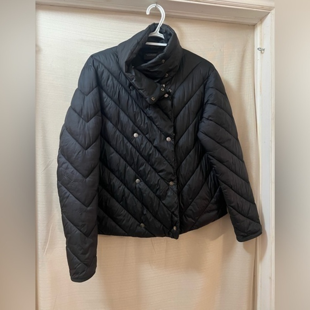 Scotch and soda BOGO black womens puffer jacket size small winter fall snow ⚫️